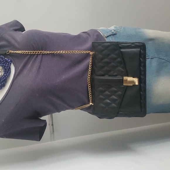 Mango Faux Leather Crossbody Shoulder Ladies Bag Pocketbook - Picture 10 of 10